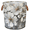 Multicolor 2, variant on ADECORIVY White Light Blue Laundry Hamper, Foldable Dirty Clothes Laundry Basket, Flowers Butterflies Waterproof Storage Bin with Handles for Bathroom, Bedroom, Home