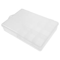 HOMEMAXS Convenient Fishing Box Storage Fishing Tackles Box Transparent Fishing Box Portable Tackle Box Bait Case