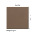 thumbnail image 2 of 25 Sheet Origami Paper Double Sided Brown 10x10 Inch Square Sheet for Art Craft Project, 2 of 5
