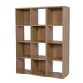 thumbnail image 2 of Mueble Organizador de 12 Cubos Madik Multiusos en Color Café Nuez, 2 of 5