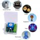 thumbnail image 2 of 2X Receptor de Relé RF de 12V CC 1CH Interruptor de Control Remoto Inalámbrico Universal de 433MHz Módulo de Botón Transmisor de 433MHz Kit DIY, 2 of 5