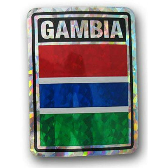 Gambia Reflective Decal