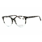 Calvin Klein CK21710 443 Women's Aqua Tortoise Plastic Eyeglasses