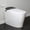 White with black cover, variant on HOROW T03 Bidet Smart Toilet, Elongated One-Piece with Heated Seat, Auto Flush, Warm Air Dryer, LED Display, Night Light, 1.28 GPF