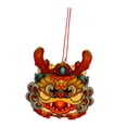thumbnail image 1 of Juego de materiales para hacer faroles de Año Nuevo chino, farolillos de mano decorativos sin terminar Dragón rojo de papel, 1 of 9