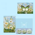 thumbnail image 2 of Greeting Card - Party Greeting Card - 3D Greeting Cards Butterfly Up Card with Envelopes & Stickers Foldable Popup Christmas Cards Anniversary Cards for Birthday Celebration Thinking of You Mother'S, 2 of 9