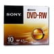 thumbnail image 1 of Sony DVD-RW 10 discos Duración 120MIN Almacenaje 4.7GB Grabación 1-2X, 1 of 1