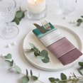 thumbnail image 3 of Cloth Napkins Set of 4 - 20x20 Inches, Purple Green Wood Grain Washable Reusable Table Napkins, Rustic Retro Wooden Plank Soft & Absortbent Dining Napkin for Party Wedding Hotel Restaurant, 3 of 8