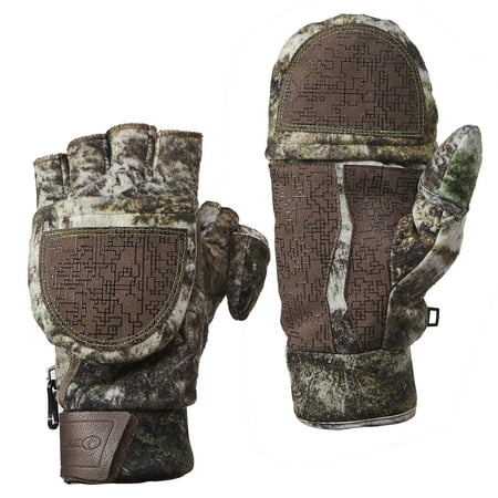 Mossy Oak Mountain Country Youth Pop-Top Gloves (Best Mountain Climbing Gloves)