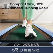 UREVO CyberPad Smart Treadmill | 14% Incline, Quiet Treadmill with App
