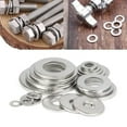 thumbnail image 6 of YIGSECU Pack of 180 Multipurpose Flat Washers Sturdy Stainless Steel Materials Convenient for Screws and Bolts Daily Use, 6 of 7