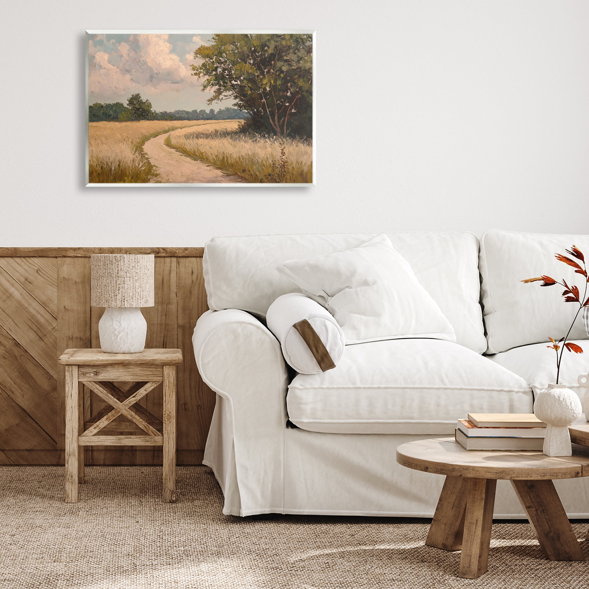 Stupell Industries Peaceful Thinking Path Wall Plaque Art, design by Petal Prints Design
