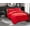 Red, variant on 3-Piece Duvet Cover Set, 1800 Series, Button Closure, Solid Color - Cooling, Breathable Material- Wrinkle, Fade, Stain Resistant, King/California King, Red