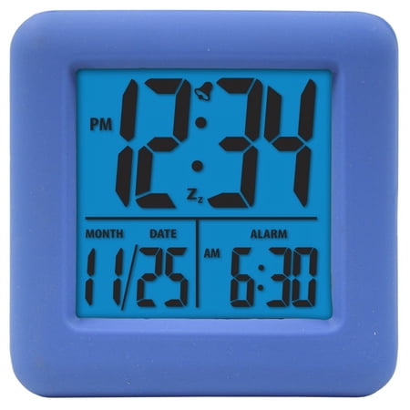 Equity Digital Cube Alarm Clock with On-Demand Backlight, 70913
