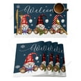 thumbnail image 2 of Christmas Snowflake Gnome Kitchen Placemat Christmas Dining Table Decor Table Mat Home Decor Bowl Cup Mat, 2 of 5