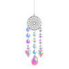 thumbnail image 4 of Cristal Windchime Ornamento Amor Colgante Joyería Decoración Artesanía (Plata 22) Ehuebsd Libre de BPA, 4 of 7