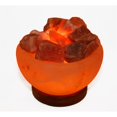 thumbnail image 2 of Manhattan Comfort Himalayan Salt Lamp Fire Bowl with Dimmer, 2 of 5