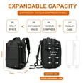 thumbnail image 5 of Vacuum Backpack Travel with Built-in Pump 80L Expandable Travel Backpack with Vacuum System, TSA Lock Water Resistant Carry-On Backpack, 5 of 8