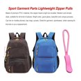 thumbnail image 2 of maytalsory 8 Pieces Zipper Pull Puller Lightweight Rope Tag Fixer Multi-Purpose Replacement Buckle Bags Suitcase Accessories Textiles Pink, 2 of 5
