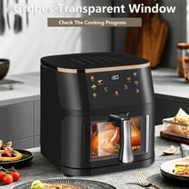 Air Fryer 10 QT Oilless 1400W Large Capacity Oven Air Fryers Healthy Cooker with Visual Cooking Window