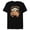 Black, variant on Island Paradise Treehouse of Horror - Short Sleeve Blended T-Shirt for Adults - Customized-Black