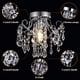 thumbnail image 3 of Chandelier Q&S Mini Crystal - Lámpara cromada con montaje empotrado, 3 of 9