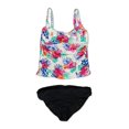 thumbnail image 2 of Island Escape Womens Sweetheart Brief 2 Piece Tankini, Multicoloured, 16, 2 of 2