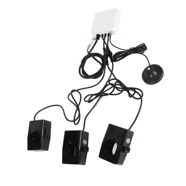 Electricity Monitor, 3 Phase Real Time Monitoring High Accuracy 100-240V Easy To Use Energy Meter for Stove