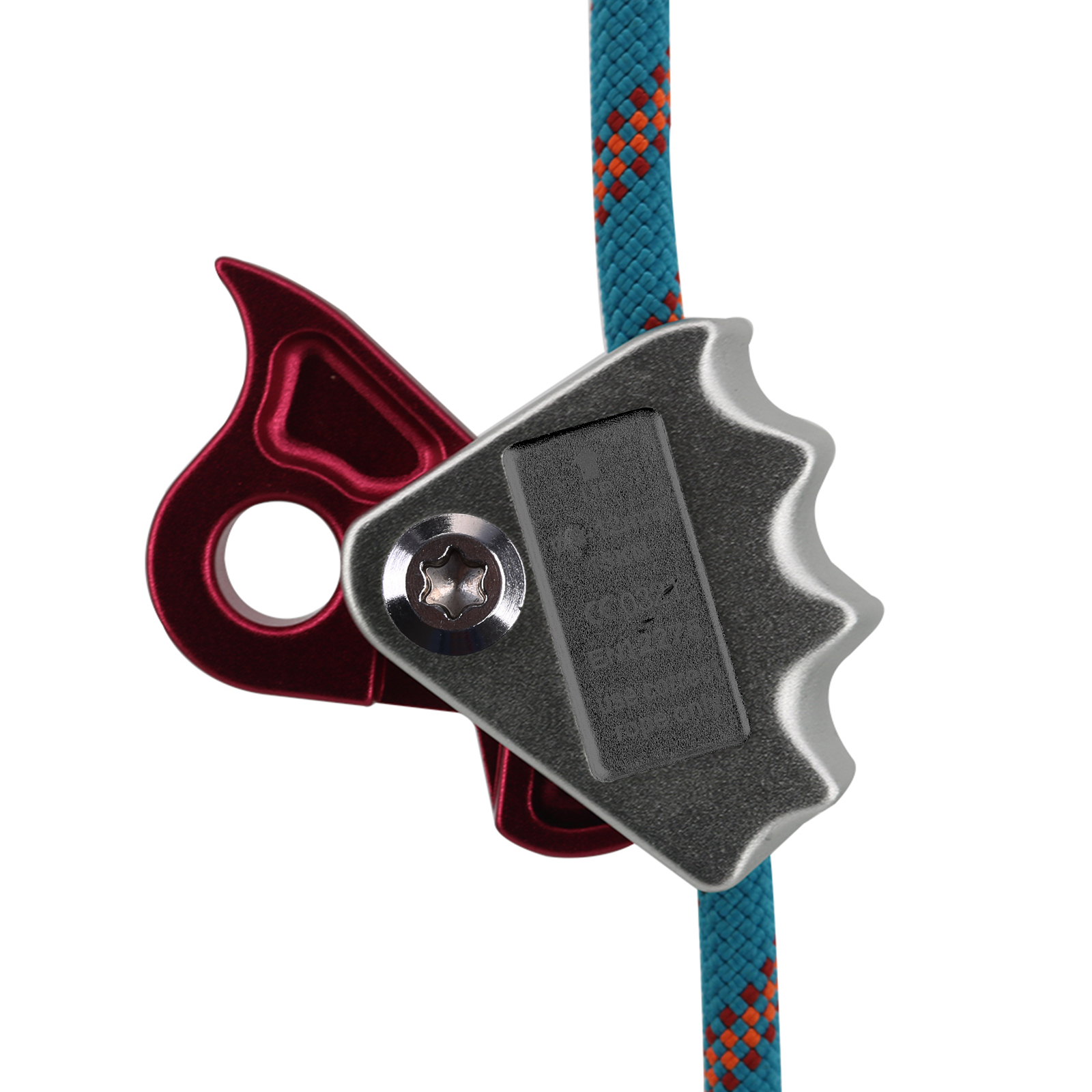 ROCKROK Safety Climbing Rope Grab Tree Arborist Rock Mountaineering Rappelling Device