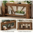 thumbnail image 6 of Tribesigns 2-Tier Console Table with Storage, 70.9" Narrow Long Entryway Table, Farmhouse Entry Sofa Table, 6 of 7