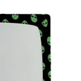 thumbnail image 3 of Ambesonne Alien Fitted Sheet, Martian Design, Twin Size, Fern Green Black, 3 of 3