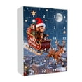 thumbnail image 2 of 2025 Monkey Holiday Advent Calendar - Christmas Countdown Calendar with Cute Monkey Decor, Festive Home Decoration for Christmas Celebrations, Ideal Advent Gift for Family, E, 2 of 9