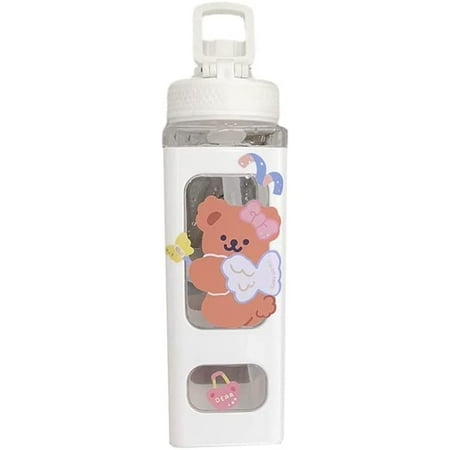

CoCopeaunt Large-Capacity Sports Water Bottle Outdoor Sports Drinking Bottle with Straw Mobile Phone Bracket Cup