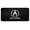 Black, variant on Acura Laser Etched Logo License Plate (Brushed Chrome)