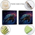 thumbnail image 3 of OWNSERIES Sea Turtle Pattern 2PC Canvas Wall Art Paintings for Living Room - Canvas Framed Print Wall Artworks Bedroom Decoration Office Wall Decor, 3 of 5