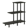 thumbnail image 1 of Pemberly Row Turn-N-Tube Engineered Wood 3-Tier Tall Sofa Side Table in Espresso, 1 of 6
