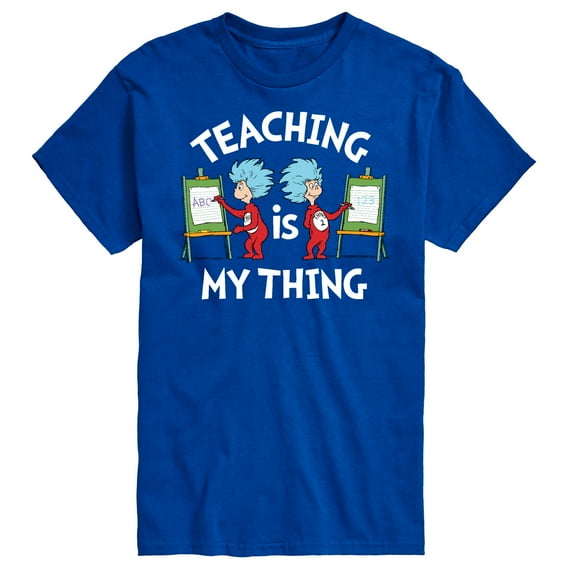 Dr. Seuss - Teaching Is My Thing - Men's Short Sleeve Graphic T-Shirt