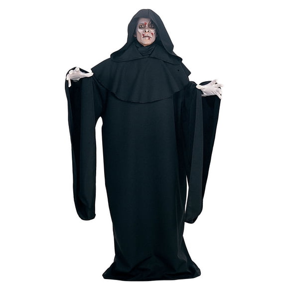 Adult Deluxe Black Full Cut Robe
