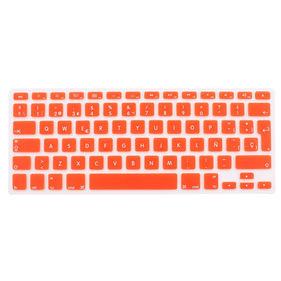Korean Orange Transparent Keyboard Sticker for Mac Centered Windows 10 deal 