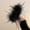 Fringe 10CM, variant on EKE Women’s Hair Clip Vintage Retro Back-Wear Elegant Hair Accessory with Fashion Texture