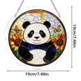 thumbnail image 3 of Acrylic Puzzles Suncatcher Window Hanging 83 Pieces Stained Glass Acrylic Puzzle Song Decoration For Women Men Mom Birthday Home Decor, 3 of 9