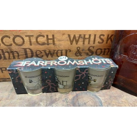 Set of Three Collectible Shot Glass - FARFROMSHÖTS