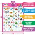 thumbnail image 3 of Cartel Interactivo del Alfabeto para Pared - Juguetes Bilingües Gufino, 3 of 8