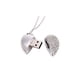 thumbnail image 1 of JM Unidad flash USB Heart Diamond (Plata 32 GB), Unidad de almacenamiento de datos flash USB 3.0 de alta velocidad avanzada Heart Diamond JM, 1 of 5