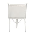 thumbnail image 4 of Outdoor Planters 11.5x4x7" White Metal Decorative Disressed Wheelbarrow Planter, Tabletop Decor,Garden Planters, 4 of 10