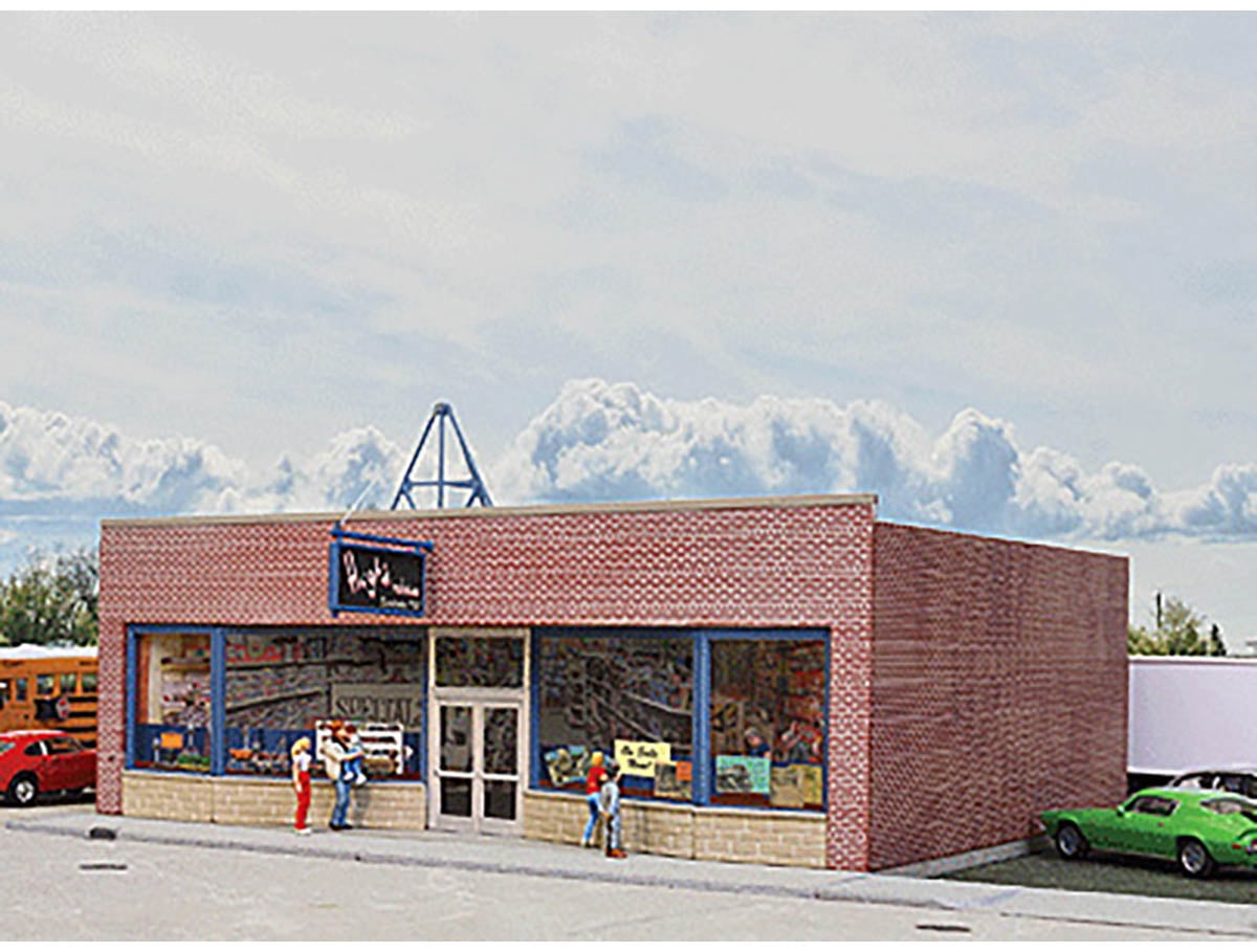 Walthers Cornerstone HO Scale Building/Structure Kit Hobby Train Shop
