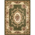 thumbnail image 1 of Infinity Home 36354 3 ft. 11 in. x 5 ft. 3 in. Timeless Le Petit Palais Traditional Area Rug - Green, 1 of 5
