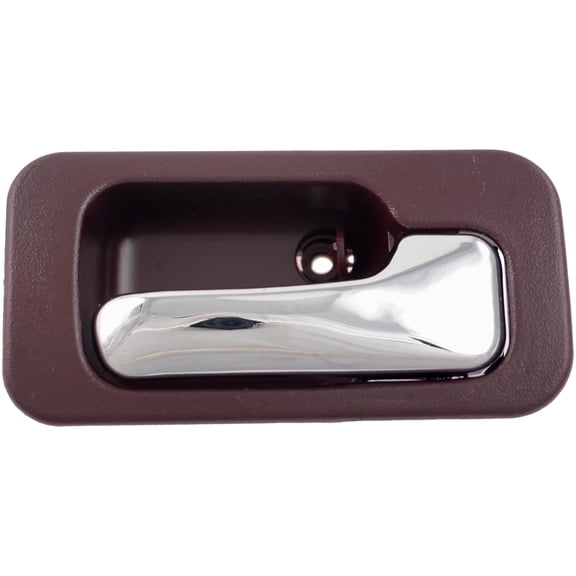 Dorman 92446 Rear Passenger Side Interior Door Handle for Specific Honda Models, Red; Chrome
