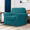 thumbnail image 2 of CHUN YI Stretch Checks Spandex Sofa Cover Separate Backrests Cushions Cover Slipcover, 2 of 5