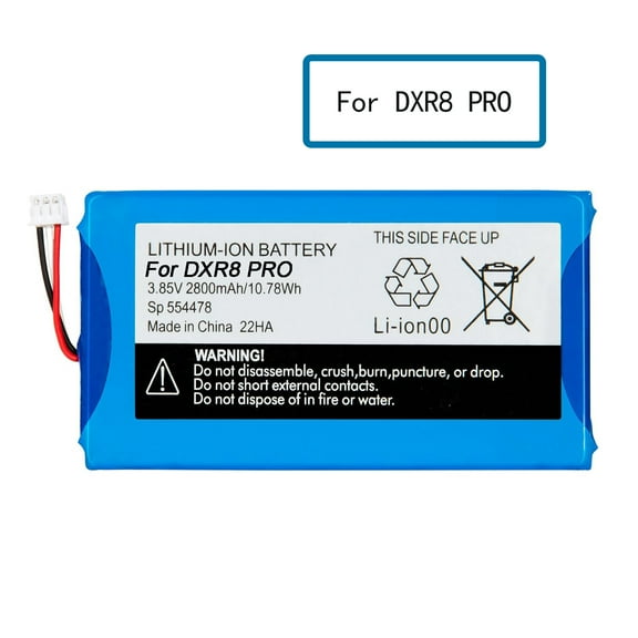3.85V 2800mAh DXR-8 Pro Lithium Battery Replacement for Optics DXR-8 Pro Battery Sp 554478  Lithium Ion Battery (Not Compatible with DXR-8 Baby Monitor)